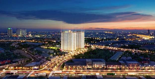 Cảnh quan Tecco Felice Homes Bình Dương