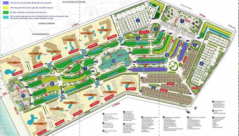 Vị trí đắc địa của The 5Way tại Phú Quốc
