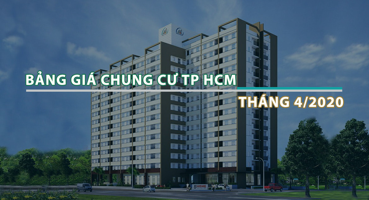 Bảng giá chung cư TP HCM tháng 4/2023