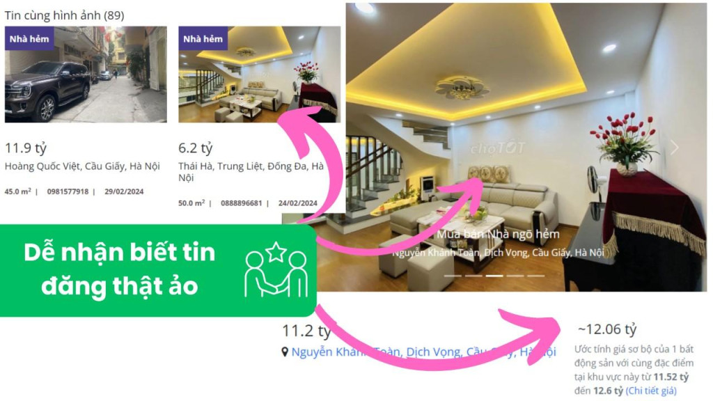 Giải pháp phát hiện tin đăng ảo