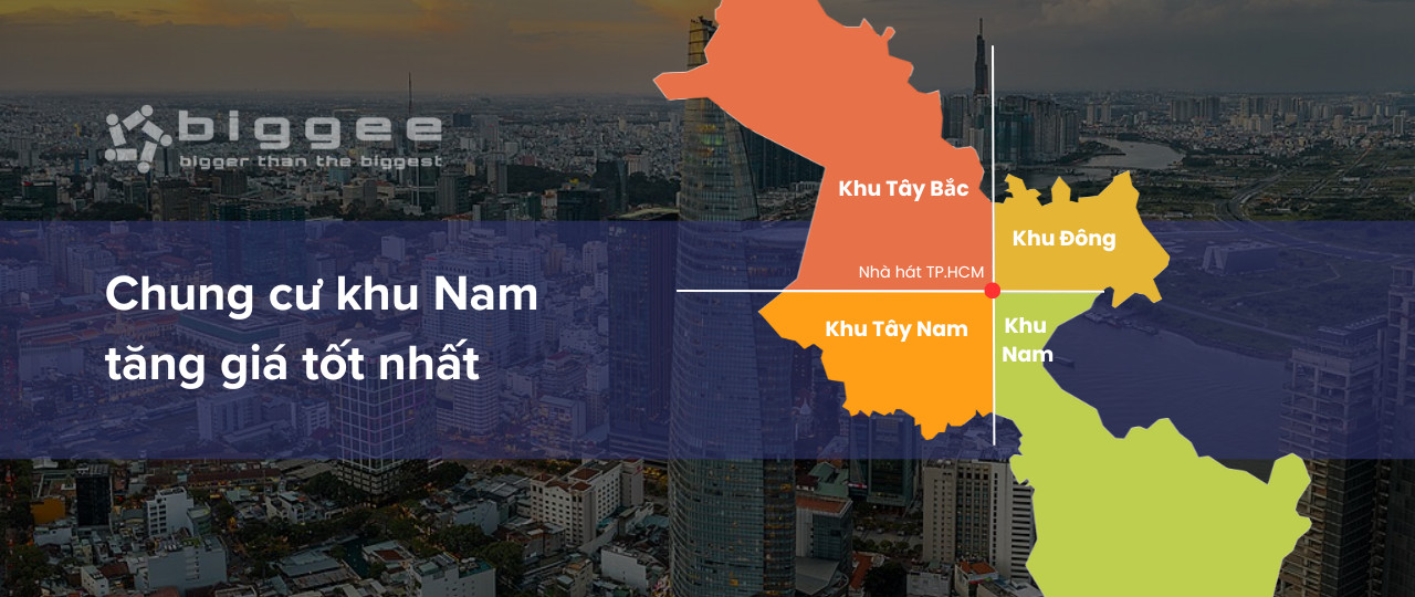 Thống kê giá chung cư tại khu Nam TP.HCM