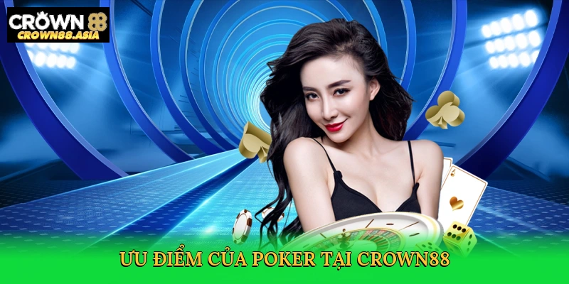Poker Crown88 – Đỉnh Cao Trí Tuệ Và Giải Trí