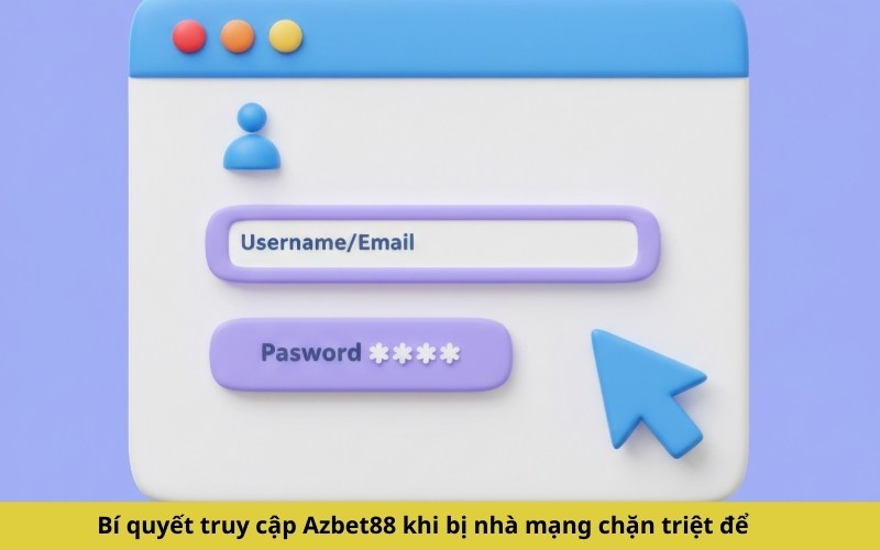 Bí quyết truy cập Azbet88 khi bị nhà mạng chặn triệt để