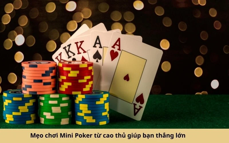 <strong>Mini Poker</strong> là trò chơi bài kết hợp giữa poker truyền thống và máy slot, mang đến trải nghiệm giải trí độc đáo và cơ hội thắng thưởng lớn. Với luật chơi đơn giản, dễ tiếp cận, Mini Poker đã trở thành lựa chọn yêu thích của nhiều người chơi trên các nền tảng như <strong><a href="https://sanclub.asia/">sanclub.asia</a></strong>. Bài viết này sẽ hướng dẫn chi tiết về <strong><a href="https://sanclub.asia/mini-poker-la-gi">mini poker là gì?</a></strong>, cách chơi, chiến thuật và mẹo từ cao thủ để bạn dễ dàng chinh phục trò chơi này.  <img class="aligncenter size-full wp-image-490" src="https://asean2010.vn/wp-content/uploads/2025/09/Mini-Poker-la-gi.jpg" alt="Mini Poker là gì" width="800" height="500" /> <p style="text-align: center;">Mini Poker là gì?</p>  <h2>Mini Poker là gì? Tại sao lại hấp dẫn người chơi?</h2> Mini Poker là một biến thể của poker truyền thống, được thiết kế để chơi nhanh trên các cổng game trực tuyến. Thay vì đối đầu với người chơi khác, bạn sẽ quay các lá bài trên một giao diện giống máy slot để tạo ra tổ hợp bài mạnh nhất. Trò chơi sử dụng bộ bài tây 52 lá, và mục tiêu là tạo ra các tổ hợp bài như thùng phá sảnh, tứ quý, hoặc sám cô để nhận thưởng theo tỷ lệ quy định.  Sức hút của Mini Poker đến từ: <ul>  	<li><strong>Lối chơi đơn giản</strong>: Không yêu cầu kỹ năng phức tạp, phù hợp cho cả người mới bắt đầu.</li>  	<li><strong>Giải thưởng lớn</strong>: Cơ hội săn Jackpot với giá trị lên đến hàng tỷ đồng.</li>  	<li><strong>Trải nghiệm tiện lợi</strong>: Có thể chơi mọi lúc, mọi nơi trên điện thoại hoặc máy tính qua các cổng game uy tín như <strong>sanclub.asia</strong>.</li>  	<li><strong>Đồ họa bắt mắt</strong>: Giao diện sống động, âm thanh chân thực, tạo cảm giác hứng thú.</li> </ul> <h2>Luật chơi Mini Poker chi tiết cho người mới bắt đầu</h2> Luật chơi Mini Poker rất dễ hiểu, đặc biệt phù hợp với người mới. Dưới đây là các bước cơ bản: <ol>  	<li><strong>Chọn mức cược</strong>: Người chơi chọn số tiền cược cho mỗi vòng quay, thường từ 1.000 VND đến 10.000.000 VND, tùy thuộc vào cổng game.</li>  	<li><strong>Quay bài</strong>: Hệ thống sẽ tự động quay và hiển thị năm lá bài ngẫu nhiên trên màn hình.</li>  	<li><strong>Giữ bài</strong>: Bạn có thể chọn giữ lại những lá bài có tiềm năng tạo tổ hợp mạnh và quay lại các lá còn lại.</li>  	<li><strong>Kết quả</strong>: Sau khi quay, hệ thống sẽ kiểm tra tổ hợp bài và trả thưởng dựa trên bảng tỷ lệ thưởng.</li> </ol> Mỗi ván chơi chỉ kéo dài vài giây, mang lại nhịp độ nhanh và kịch tính. Người chơi cần chú ý đến các tổ hợp bài để tối ưu hóa cơ hội thắng. <h2>Bảng xếp hạng các tổ hợp bài và tỷ lệ trả thưởng</h2> Bảng xếp hạng tổ hợp bài trong Mini Poker quyết định số tiền thưởng bạn nhận được. Dưới đây là bảng chi tiết: <table> <tbody> <tr> <th>Tổ hợp bài</th> <th>Mô tả</th> <th>Tỷ lệ trả thưởng</th> </tr> <tr> <td>Thùng phá sảnh</td> <td>5 lá bài liên tiếp cùng chất (VD: 10♥, J♥, Q♥, K♥, A♥)</td> <td>1000:1</td> </tr> <tr> <td>Tứ quý</td> <td>4 lá bài cùng số (VD: 8♠, 8♥, 8♦, 8♣)</td> <td>150:1</td> </tr> <tr> <td>Cù lũ</td> <td>3 lá cùng số + 1 đôi (VD: 7♠, 7♥, 7♦, 3♣, 3♥)</td> <td>50:1</td> </tr> <tr> <td>Thùng</td> <td>5 lá bài cùng chất (VD: 2♥, 5♥, 9♥, J♥, K♥)</td> <td>20:1</td> </tr> <tr> <td>Sảnh</td> <td>5 lá bài liên tiếp (VD: 4♠, 5♥, 6♦, 7♣, 8♠)</td> <td>13:1</td> </tr> <tr> <td>Sám cô</td> <td>3 lá bài cùng số (VD: 9♠, 9♥, 9♦)</td> <td>8:1</td> </tr> <tr> <td>Hai đôi</td> <td>2 cặp bài cùng số (VD: 5♠, 5♥, 8♦, 8♣)</td> <td>5:1</td> </tr> <tr> <td>Đôi J trở lên</td> <td>1 cặp từ J đến A (VD: J♠, J♥)</td> <td>2.5:1</td> </tr> <tr> <td>Đôi 10 trở xuống</td> <td>1 cặp từ 2 đến 10 (VD: 6♠, 6♥)</td> <td>1:1</td> </tr> </tbody> </table> <h2>Hướng dẫn 3 bước chơi Mini Poker chắc thắng cho tân thủ</h2> Để chơi Mini Poker hiệu quả, bạn cần thực hiện đúng các bước sau: <h3>Bước 1: Lựa chọn cổng game và mức cược phù hợp</h3> Chọn một cổng game uy tín với giấy phép hoạt động rõ ràng. Sau khi đăng ký, hãy chọn mức cược phù hợp với ngân sách của bạn. Người mới nên bắt đầu với mức cược thấp (1.000-10.000 VND) để làm quen với trò chơi. <h3>Bước 2: Bắt đầu quay và tính toán giữ bài hợp lý</h3> Sau khi quay, bạn sẽ nhận được năm lá bài. Hãy giữ lại các lá có tiềm năng tạo tổ hợp mạnh (như đôi, sám, hoặc các lá cùng chất). Ví dụ, nếu nhận được 7♠, 7♥, 2♦, 4♣, 9♥, hãy giữ đôi 7 và quay lại ba lá còn lại để tăng cơ hội tạo cù lũ hoặc tứ quý. <h3>Bước 3: Tối ưu vòng quay để săn hũ Jackpot giá trị</h3> Jackpot trong Mini Poker thường tích lũy từ một phần tiền cược của người chơi. Để săn Jackpot, hãy: <ul>  	<li>Chọn mức cược trung bình hoặc cao để đủ điều kiện nhận thưởng lớn.</li>  	<li>Quay đều đặn và kiên nhẫn, vì Jackpot phụ thuộc vào may mắn.</li>  	<li>Theo dõi lịch sử quay để nhận biết thời điểm hũ dễ nổ.</li> </ul> <h2>5 Mẹo chơi Mini Poker từ cao thủ giúp bạn thắng lớn</h2> <img class="aligncenter size-full wp-image-489" src="https://asean2010.vn/wp-content/uploads/2025/09/Meo-choi-Mini-Poker-tu-cao-thu-giup-ban-thang-lon.jpg" alt="Mẹo chơi Mini Poker từ cao thủ giúp bạn thắng lớn" width="800" height="500" /> <p style="text-align: center;">5 Mẹo chơi Mini Poker từ cao thủ giúp bạn thắng lớn</p> Các cao thủ Mini Poker thường áp dụng những chiến thuật sau để tối ưu hóa cơ hội thắng: <h3>Quản lý vốn cược thông minh và hiệu quả nhất</h3> Quản lý vốn là yếu tố sống còn để duy trì cuộc chơi lâu dài. Một số mẹo bao gồm: <ul>  	<li>Chia ngân sách thành nhiều phần nhỏ, chỉ sử dụng 5-10% cho mỗi phiên chơi.</li>  	<li>Đặt giới hạn thắng/thua để biết khi nào nên dừng.</li>  	<li>Không cược tất tay vào một lần quay để tránh rủi ro lớn.</li> </ul> <h3>Chọn đúng thời điểm vàng để quay hũ dễ nổ</h3> Thời điểm quay hũ có thể ảnh hưởng đến khả năng nổ Jackpot. Hãy: <ul>  	<li>Chơi vào các khung giờ đông người, khi quỹ thưởng tích lũy cao.</li>  	<li>Theo dõi thông báo từ cổng game về thời điểm hũ sắp nổ.</li>  	<li>Ưu tiên quay liên tục trong các sự kiện khuyến mãi để tăng cơ hội.</li> </ul> <h3>Luôn giữ tâm lý ổn định khi chơi Mini Poker</h3> Tâm lý ổn định giúp bạn đưa ra quyết định sáng suốt. Hãy: <ul>  	<li>Tránh chơi khi căng thẳng hoặc mệt mỏi.</li>  	<li>Không cố gỡ khi thua liên tiếp, vì điều này dễ dẫn đến mất kiểm soát.</li>  	<li>Tận hưởng trò chơi như một hình thức giải trí thay vì chỉ tập trung vào thắng thua.</li> </ul> <h2>Top 5 cổng game Mini Poker uy tín và an toàn nhất</h2> Để đảm bảo trải nghiệm an toàn, hãy chọn các cổng game uy tín sau: <ul>  	<li><strong>SanClub</strong>: Giao diện thân thiện, hỗ trợ 24/7, khuyến mãi hấp dẫn.</li>  	<li><strong>Go88</strong>: Đa dạng trò chơi, bảo mật cao, nạp/rút tiền nhanh chóng.</li>  	<li><strong>RikVIP</strong>: Tỷ lệ trả thưởng cao, cộng đồng người chơi đông đảo.</li>  	<li><strong>ManClub</strong>: Phù hợp với người chơi mới, giao diện dễ sử dụng.</li>  	<li><strong>789Club</strong>: Nhiều sự kiện quay hũ, hỗ trợ thanh toán đa dạng.</li> </ul> Khi chọn cổng game, hãy kiểm tra giấy phép hoạt động, đánh giá từ người chơi và chính sách bảo mật để đảm bảo an toàn. <h2>Một số câu hỏi thường gặp về game Mini Poker</h2> Dưới đây là những câu hỏi phổ biến và giải đáp chi tiết: <ul>  	<li><strong>Mini Poker có công bằng không?</strong> Các cổng game uy tín sử dụng công nghệ RNG (Random Number Generator) để đảm bảo kết quả ngẫu nhiên và minh bạch.</li>  	<li><strong>Làm thế nào để tăng cơ hội nổ hũ?</strong> Chọn mức cược phù hợp, quay đều đặn và tận dụng các sự kiện khuyến mãi.</li>  	<li><strong>Có nên chơi Mini Poker miễn phí trước không?</strong> Có, chế độ chơi thử giúp bạn làm quen với luật chơi và giao diện mà không tốn tiền.</li> </ul> Mini Poker là trò chơi kết hợp giải trí và cơ hội thắng thưởng lớn, phù hợp với mọi đối tượng người chơi. Bằng cách nắm rõ luật chơi, áp dụng chiến thuật quản lý vốn và mẹo từ cao thủ, bạn có thể tối ưu hóa cơ hội chiến thắng. Hãy chọn cổng game uy tín như <strong>sanclub.asia</strong> và bắt đầu trải nghiệm Mini Poker ngay hôm nay!  <strong>Mô tả</strong>: Tìm hiểu Mini Poker là gì, cách chơi đơn giản, mẹo từ cao thủ và top cổng game uy tín để săn Jackpot dễ dàng và an toàn. Cách chơi đơn giản mà dễ thắng lớn